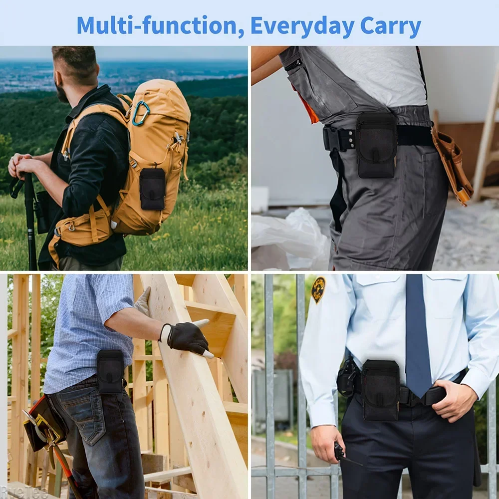 Compact Tactical EDC Tool Pouch Leather Sheath Design, Electrician Multi Tool Organizer for Phone, Knife & Gear
Compact Tactical EDC Tool Pouch Leather Sheath Design, Electrician Multi Tool Organizer for Phone, Knife & Gear