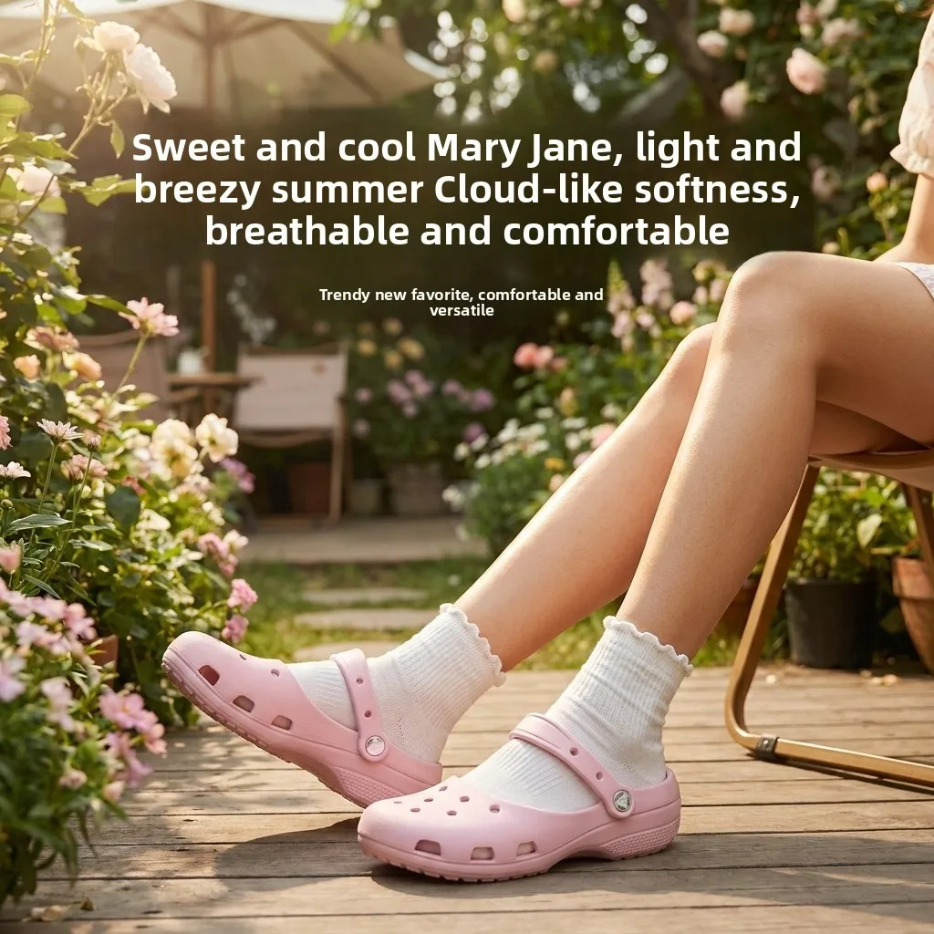 Ballet Style Women's Sandals 2026 New Summer Outdoor Wearable Foot-Shaping Non-Slip Yoga Shoes Mary Jane Beach Slippers
Ballet Style Women's Sandals 2026 New Summer Outdoor Wearable Foot-Shaping Non-Slip Yoga Shoes Mary Jane Beach Slippers
