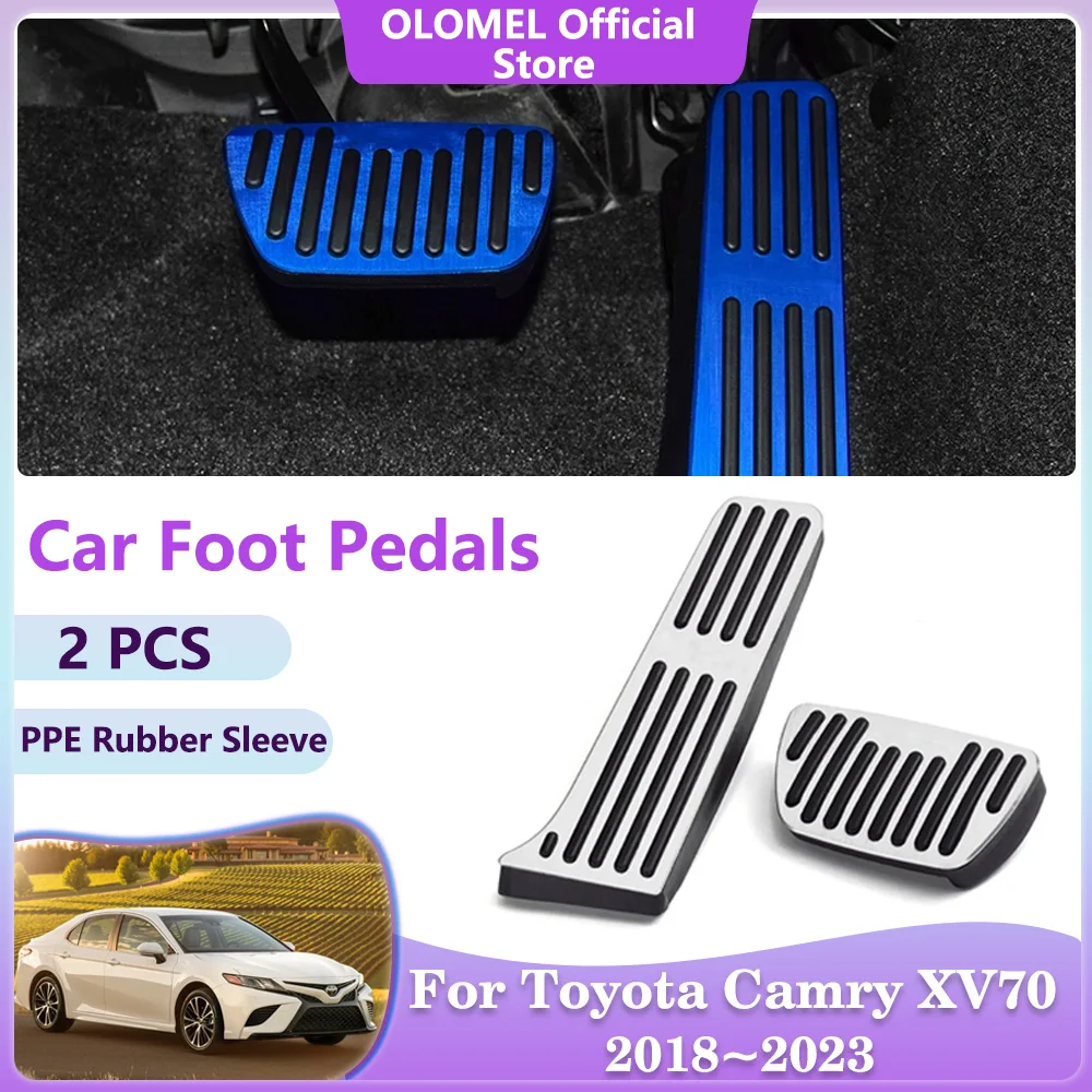 Автомобильные тормозные педали для Toyota Camry XV70 Daihatsu Altis 2018 ~ 2023, 2019 2020 2021 2022 крышка акселератора, без сверления, сплав, лоток, колодки, аксессуары
Автомобильные тормозные педали для Toyota Camry XV70 Daihatsu Altis 2018 ~ 2023, 2019 2020 2021 2022 крышка акселератора, без сверления, сплав, лоток, колодки, аксессуары