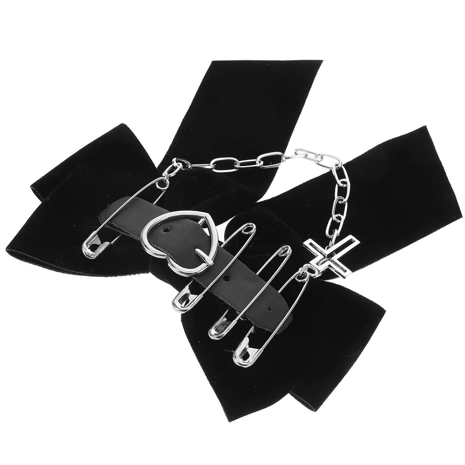 Bow Hairpin Punk Halloween Clips Women Girls Cross Skull Hand Hairpin Chain Bowknot Hair Accessories Decorative
Bow Hairpin Punk Halloween Clips Women Girls Cross Skull Hand Hairpin Chain Bowknot Hair Accessories Decorative