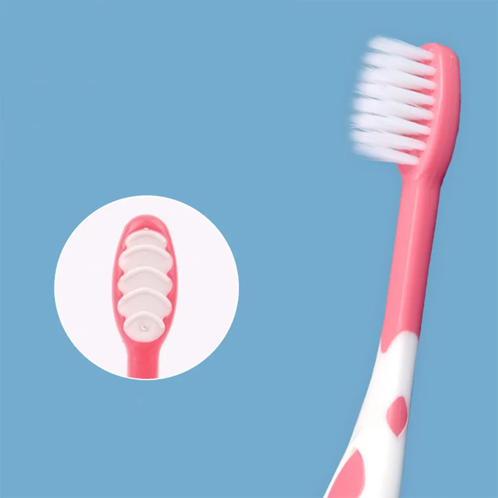 6Pcs Baby Toothbrush Soft Bristles Comfortable Grip Handle Prevents Decay Oral Health Care for Toddlers 2-5 Years
6Pcs Baby Toothbrush Soft Bristles Comfortable Grip Handle Prevents Decay Oral Health Care for Toddlers 2-5 Years