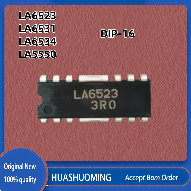 5 шт./лот LA6523 LA6531 LA6534 LA5550 DIP-16
5 шт./лот LA6523 LA6531 LA6534 LA5550 DIP-16