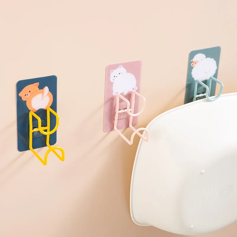 Wall Mounted Strong Adhesive Hook Door Sticky Hanger Holder Stainless Steel Wall Hook Wash Basin Holder Kitchen Bathroom
Wall Mounted Strong Adhesive Hook Door Sticky Hanger Holder Stainless Steel Wall Hook Wash Basin Holder Kitchen Bathroom