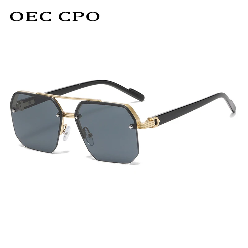 Fashion Retro Rimless Punk Shades Ins Brand Design Women's Sunglasses Hip Pop Driving Trends Sun Glasses for Men's
Fashion Retro Rimless Punk Shades Ins Brand Design Women's Sunglasses Hip Pop Driving Trends Sun Glasses for Men's