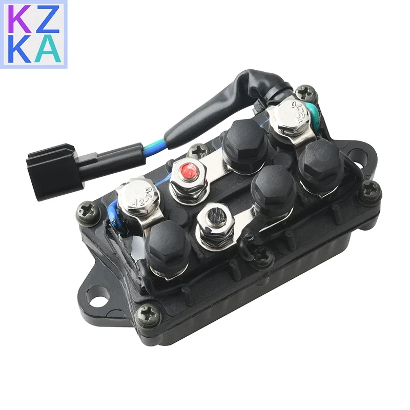 63P-81950 Yamaha Trim Relay Assy For 4 Stroke Engine F150 & 250 40HP 50HP 60HP 75HP 90HP 2 pins TRM6003 Replaces Parts
63P-81950 Yamaha Trim Relay Assy For 4 Stroke Engine F150 & 250 40HP 50HP 60HP 75HP 90HP 2 pins TRM6003 Replaces Parts