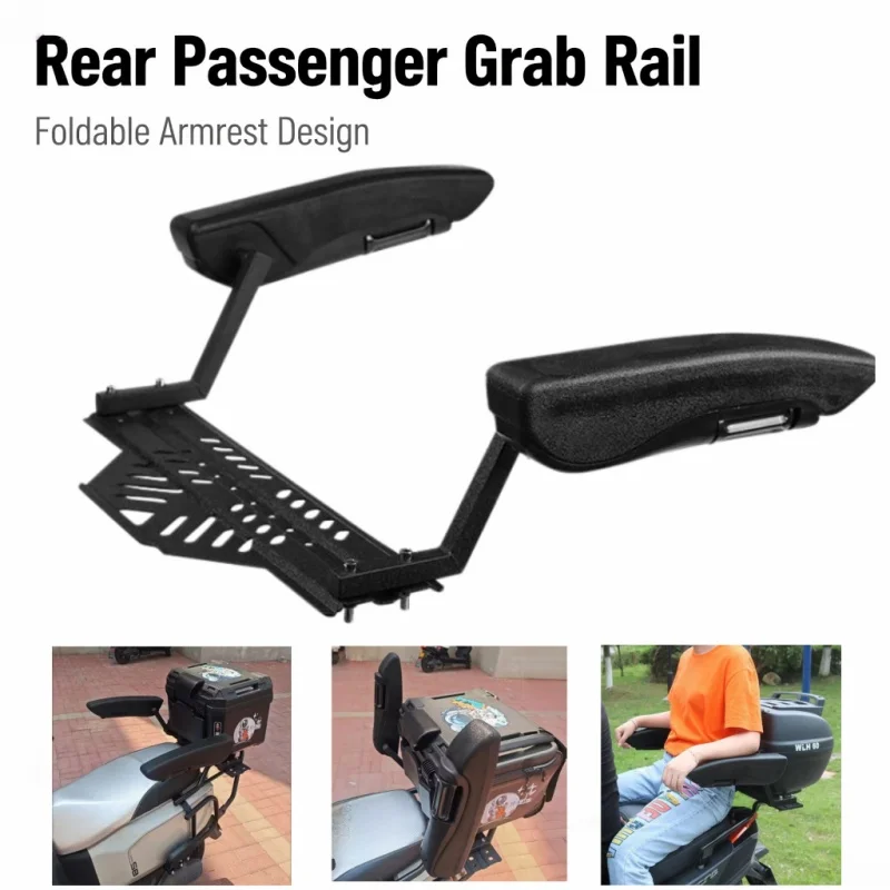 Universal Motorcycle Trunk Armrest Passenger Safety Grab Bar Foldable Rear Seat Handle Backrest for Electric Scooter Motorbike
Universal Motorcycle Trunk Armrest Passenger Safety Grab Bar Foldable Rear Seat Handle Backrest for Electric Scooter Motorbike