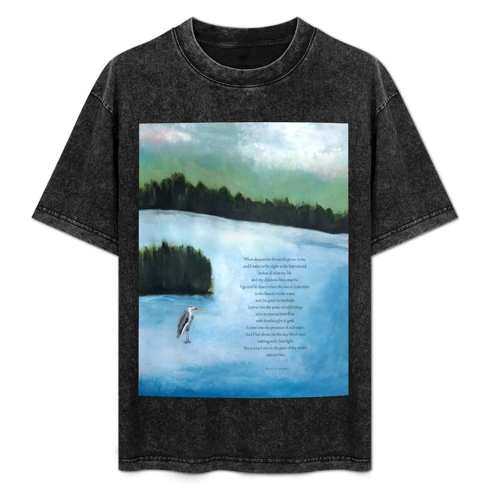 Ode to Wild Things Painting Poetry Painting of Wendell Berry Poem T-Shirt Plus Size Quick Dry Sports Tee
Ode to Wild Things Painting Poetry Painting of Wendell Berry Poem T-Shirt Plus Size Quick Dry Sports Tee