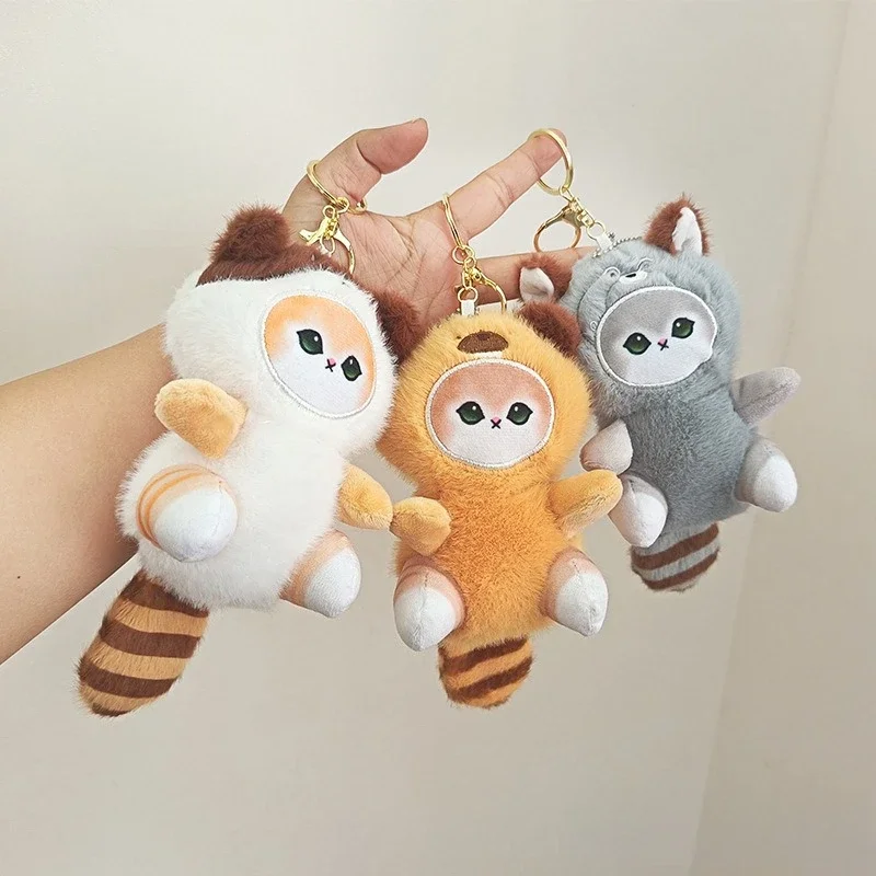 13cm Mofusand Cute Long Tail Animal Plush Keychain Pendant Adorable Shark Cat Stuffed Toy Cartoon Bag Charm Ornament for Bags
13cm Mofusand Cute Long Tail Animal Plush Keychain Pendant Adorable Shark Cat Stuffed Toy Cartoon Bag Charm Ornament for Bags