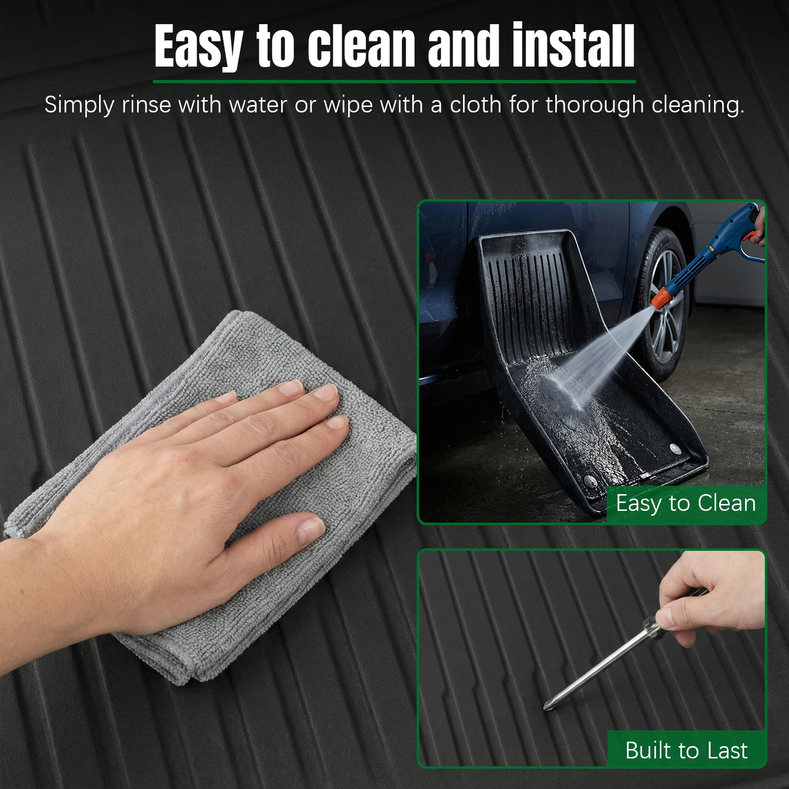 Floor Liners and Cargo Liners TPE Full Set for Tesla Model Y Juniper 2025 2026 5-Seat Car Floor Mats for Tesla Accseeories
Floor Liners and Cargo Liners TPE Full Set for Tesla Model Y Juniper 2025 2026 5-Seat Car Floor Mats for Tesla Accseeories
