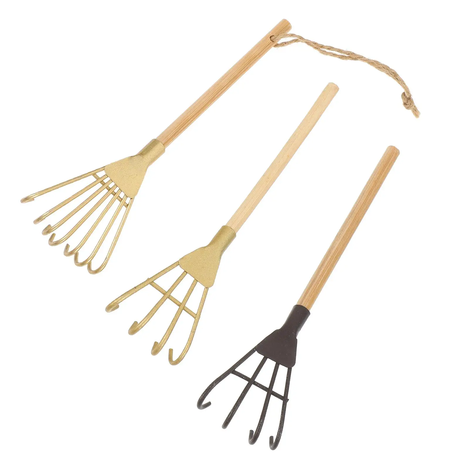 3 Pcs Mini Iron Rake Decorations Retro Gardening Tools Photo Props Small Wide Leaf Shrub Planting Soil Loosening Gifts
3 Pcs Mini Iron Rake Decorations Retro Gardening Tools Photo Props Small Wide Leaf Shrub Planting Soil Loosening Gifts