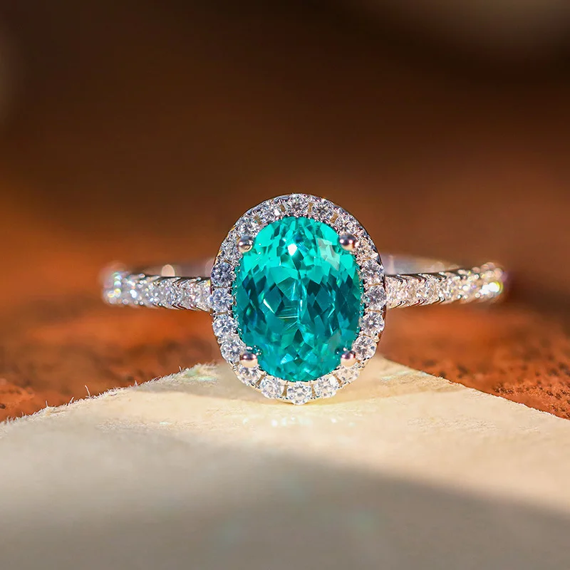 Кольцо CEICI 1.5CT 2CT с овальным лабораторно выращенным камнем Параиба для женщин, обручальное кольцо с цветными драгоценными камнями, серебро S925 с покрытием из 18-каратного золота, ювелирное изделие высокого качества
Кольцо CEICI 1.5CT 2CT с овальным лабораторно выращенным камнем Параиба для женщин, обручальное кольцо с цветными драгоценными камнями, серебро S925 с покрытием из 18-каратного золота, ювелирное изделие высокого качества