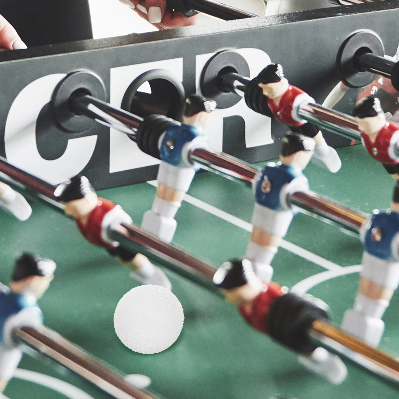 Foosball Mini 36mm White Fuzzy Silent Indoor Soccer Game Family Fun Portable ABS Football Tabletop Games
Foosball Mini 36mm White Fuzzy Silent Indoor Soccer Game Family Fun Portable ABS Football Tabletop Games