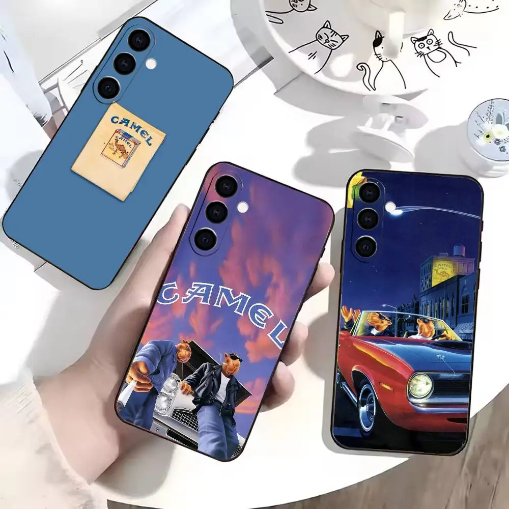 Vintage C-Camel Retro Smoke Phone Case Black Silicone Soft For Samsung Galaxy A73,A72,A71,A70,A53,A52,A51
Vintage C-Camel Retro Smoke Phone Case Black Silicone Soft For Samsung Galaxy A73,A72,A71,A70,A53,A52,A51