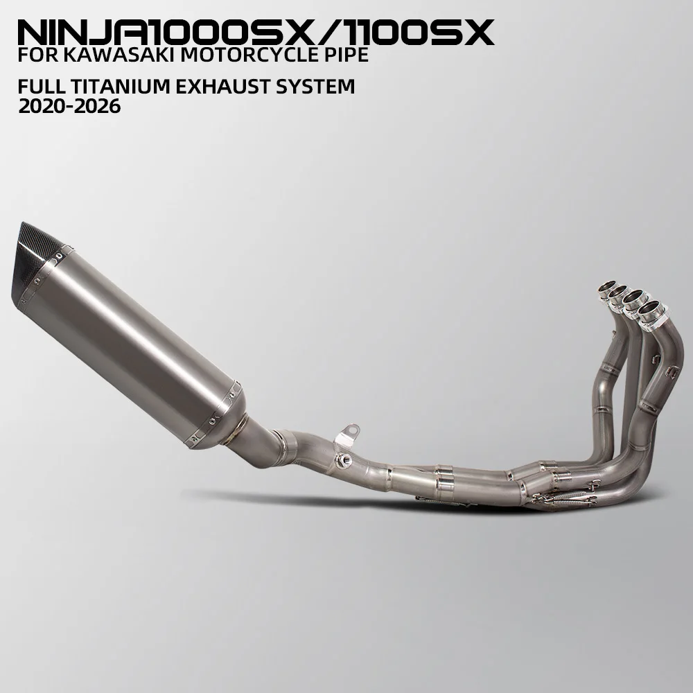 Ninja1000SE Exhaust Full System muffler Front link pipe For Kawasaki Ninja1000SX Ninja1100SX/SE Ninja 1000SX/1100SX SE 2020-2026
Ninja1000SE Exhaust Full System muffler Front link pipe For Kawasaki Ninja1000SX Ninja1100SX/SE Ninja 1000SX/1100SX SE 2020-2026