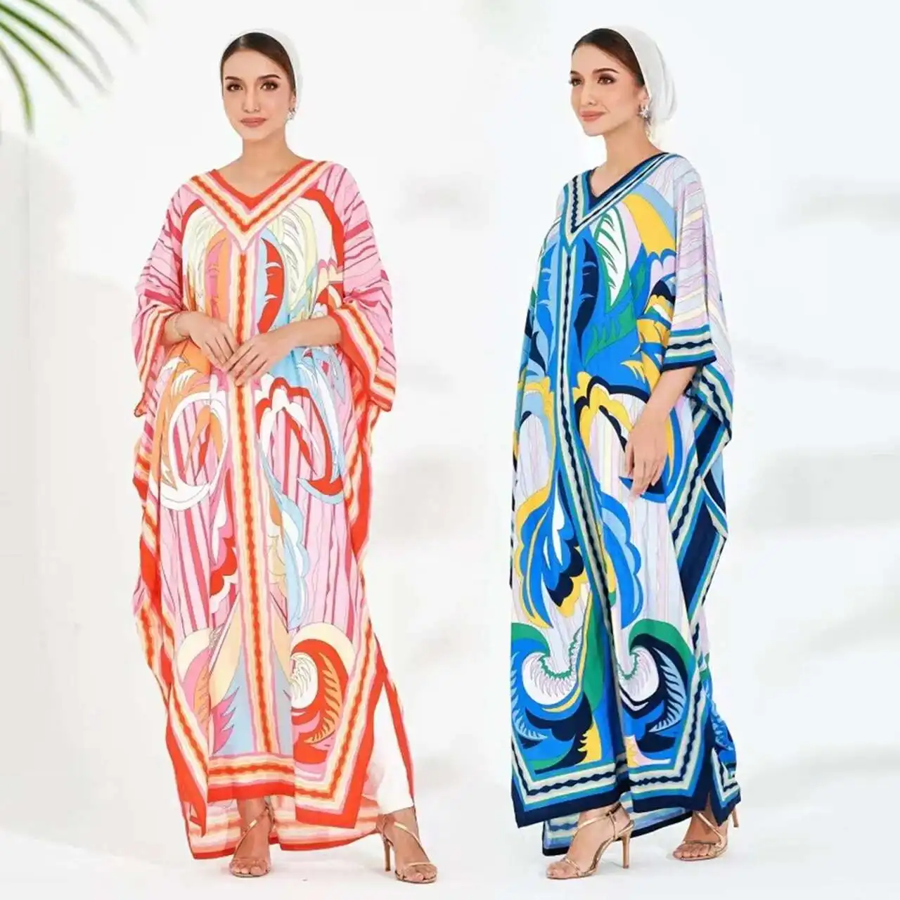 M192#2025 Summer Muslim Women's Printed Beach Skirt Indonesian Dress Long Dress Robe Abaya Ramadan Dubai Luxury Islam Elegant
M192#2025 Summer Muslim Women's Printed Beach Skirt Indonesian Dress Long Dress Robe Abaya Ramadan Dubai Luxury Islam Elegant