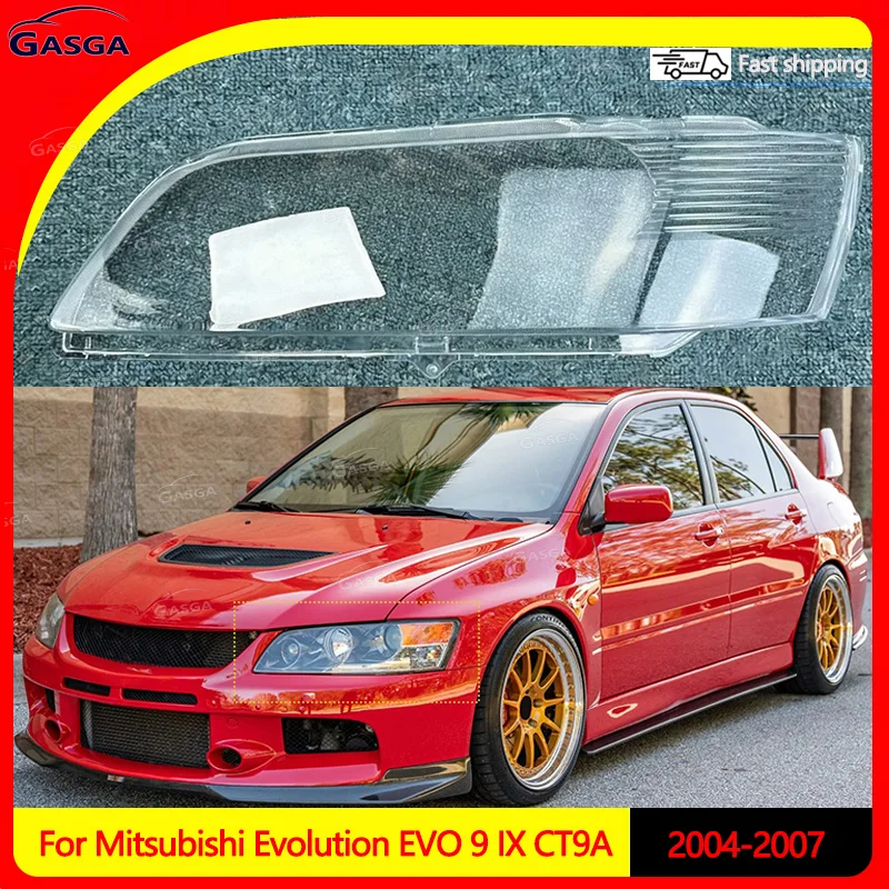 Fit For Mitsubishi Evolution EVO 9 IX CT9A 2004-2007 Front Headlight Lens Cover Transparent Clear Headlamp Shell
Fit For Mitsubishi Evolution EVO 9 IX CT9A 2004-2007 Front Headlight Lens Cover Transparent Clear Headlamp Shell