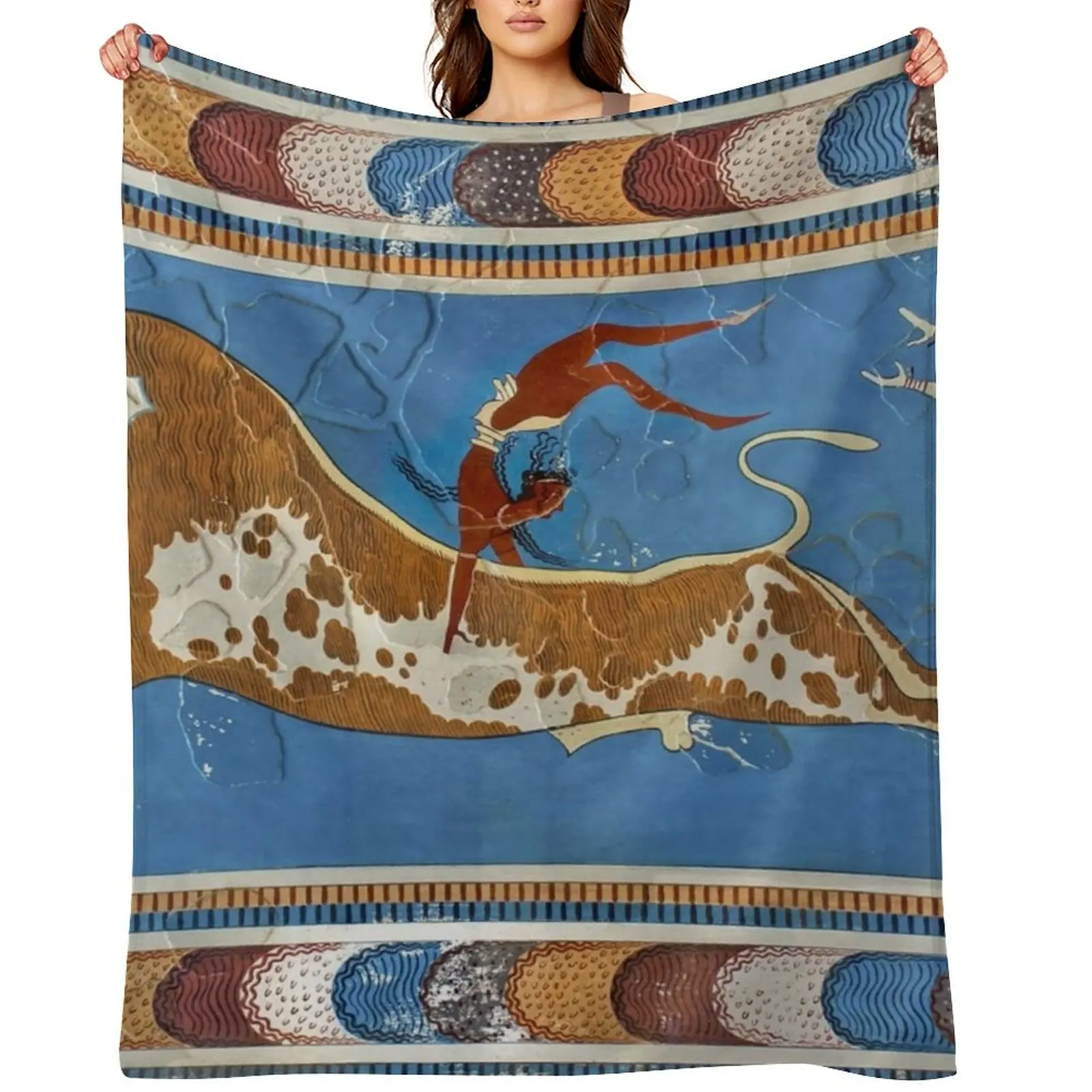 Minoan Throw Blanket decorative Decoratives Flannels Tourist Blankets
Minoan Throw Blanket decorative Decoratives Flannels Tourist Blankets
