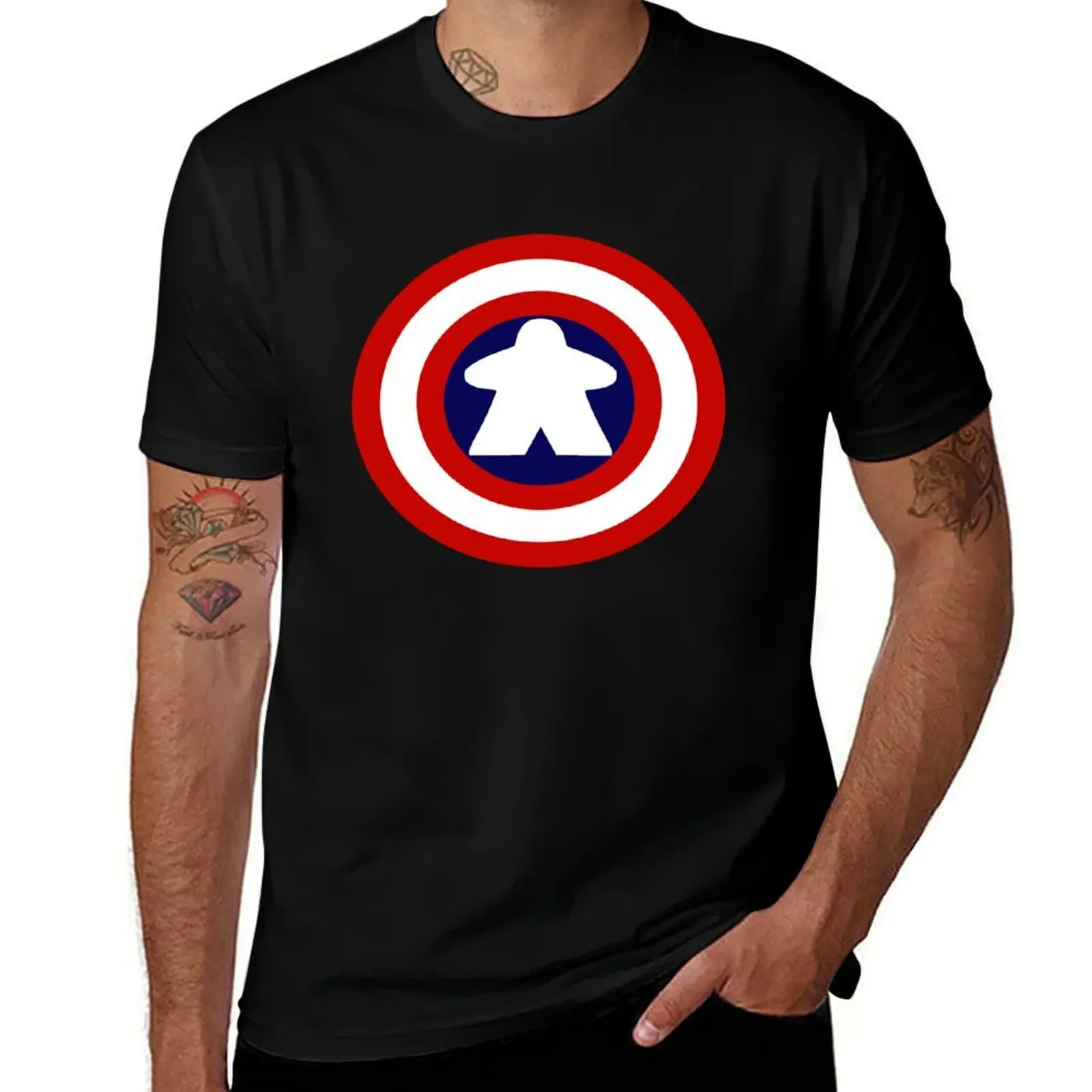 Captain Meeple T-Shirt custom shirt custom t-shirts man t shirt boys whites mens clothing
Captain Meeple T-Shirt custom shirt custom t-shirts man t shirt boys whites mens clothing