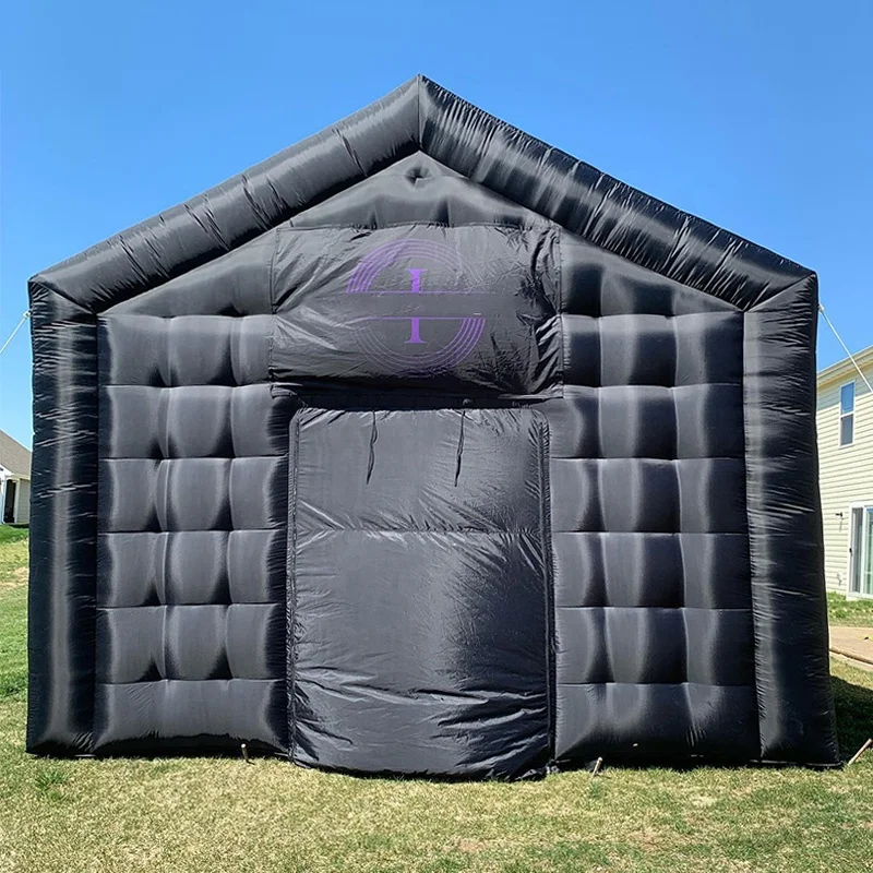 Outdoor Party Cube Tent Inflatable Night Club Commercial Rental Oxford Cloth Black Outdoor Disco Event Blow up Nightclub
Outdoor Party Cube Tent Inflatable Night Club Commercial Rental Oxford Cloth Black Outdoor Disco Event Blow up Nightclub