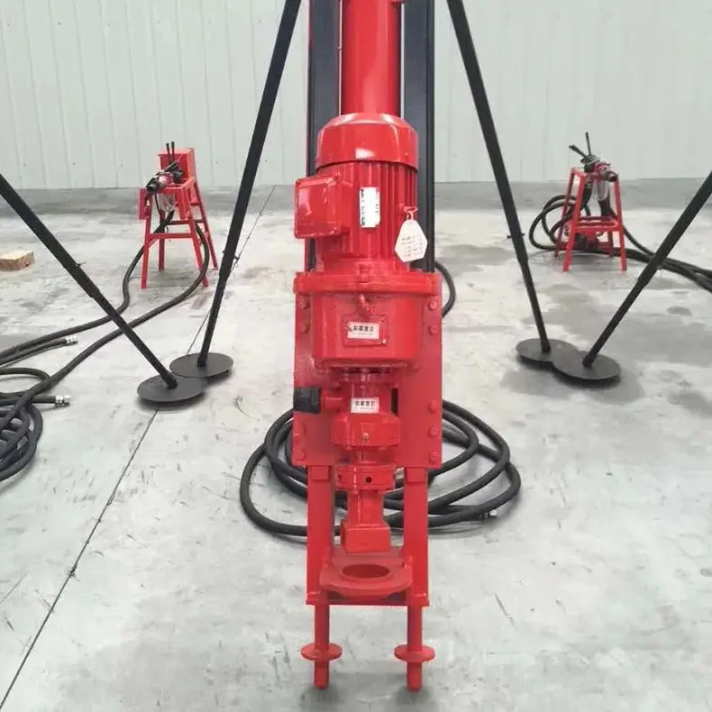 Customized Lightweight Electric DTH Drilling Rig 40m Mini Rock Drill High Torque Multi Angle Drilling For Construction
Customized Lightweight Electric DTH Drilling Rig 40m Mini Rock Drill High Torque Multi Angle Drilling For Construction