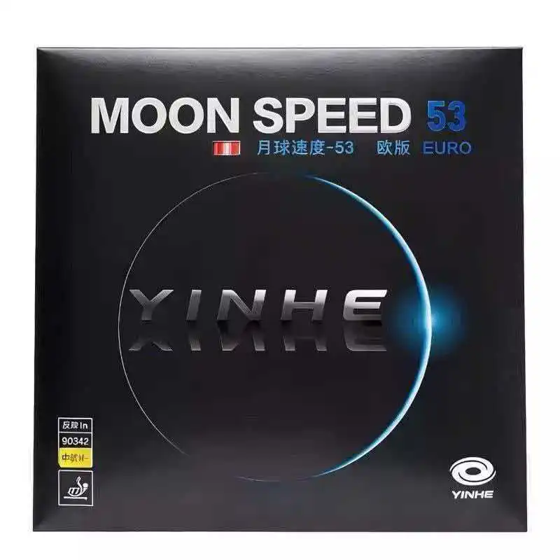 YINHE Moon Speed 53 Asia Euro Rubber High Elastic Internal Energy Galaxy Ping Pong Sponge
YINHE Moon Speed 53 Asia Euro Rubber High Elastic Internal Energy Galaxy Ping Pong Sponge
