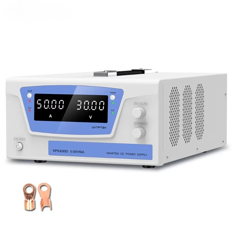 Блок питания постоянного тока KPS3050D, 30В 50А, регулируемый, для учебных лабораторий, активации и зарядки автомобильных аккумуляторов, тестирования на производственных линиях
Блок питания постоянного тока KPS3050D, 30В 50А, регулируемый, для учебных лабораторий, активации и зарядки автомобильных аккумуляторов, тестирования на производственных линиях