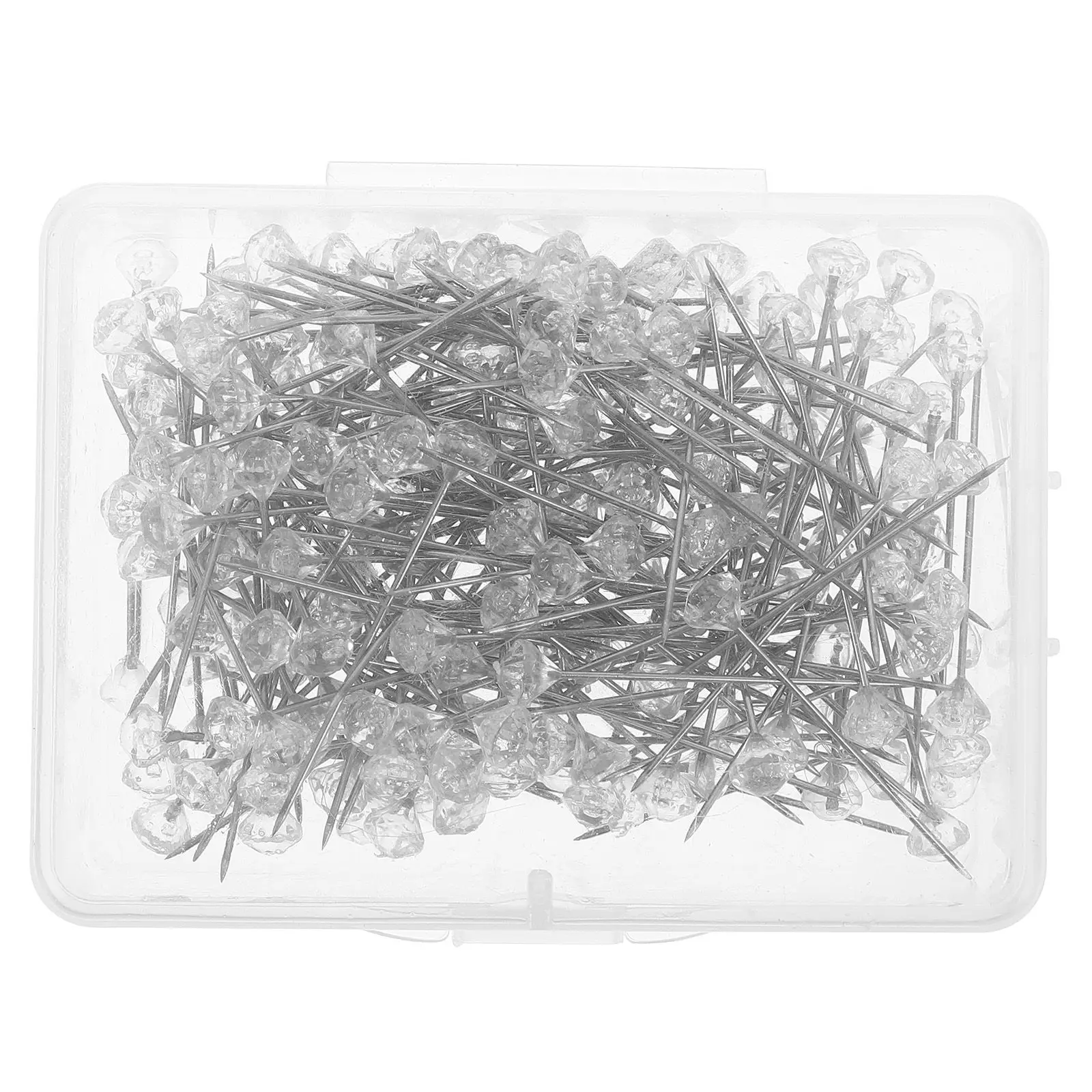 200 Pcs Diamond Positioning Needle Quilting Crafts Pins Manual Embroidery Needles Sewing Push Silver Locking
200 Pcs Diamond Positioning Needle Quilting Crafts Pins Manual Embroidery Needles Sewing Push Silver Locking