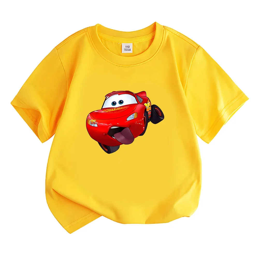 Cars Disney Children's Cotton T-shirts Lightning McQueen Ahh Funny Cartoon Print Tee-shirt for Boys Girls Summer Tees Kids Tops
Cars Disney Children's Cotton T-shirts Lightning McQueen Ahh Funny Cartoon Print Tee-shirt for Boys Girls Summer Tees Kids Tops