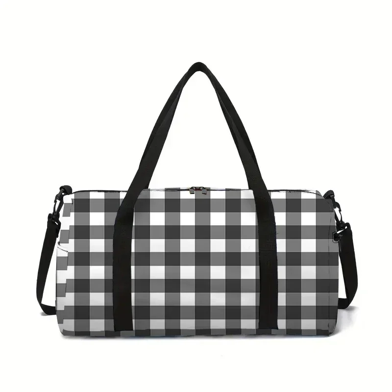 Black and White Check Large Capacity Luggage Bag for Boy and Girls Best Gifts 3D Cartoon Travel Duffels Hand Bag for Children
Black and White Check Large Capacity Luggage Bag for Boy and Girls Best Gifts 3D Cartoon Travel Duffels Hand Bag for Children
