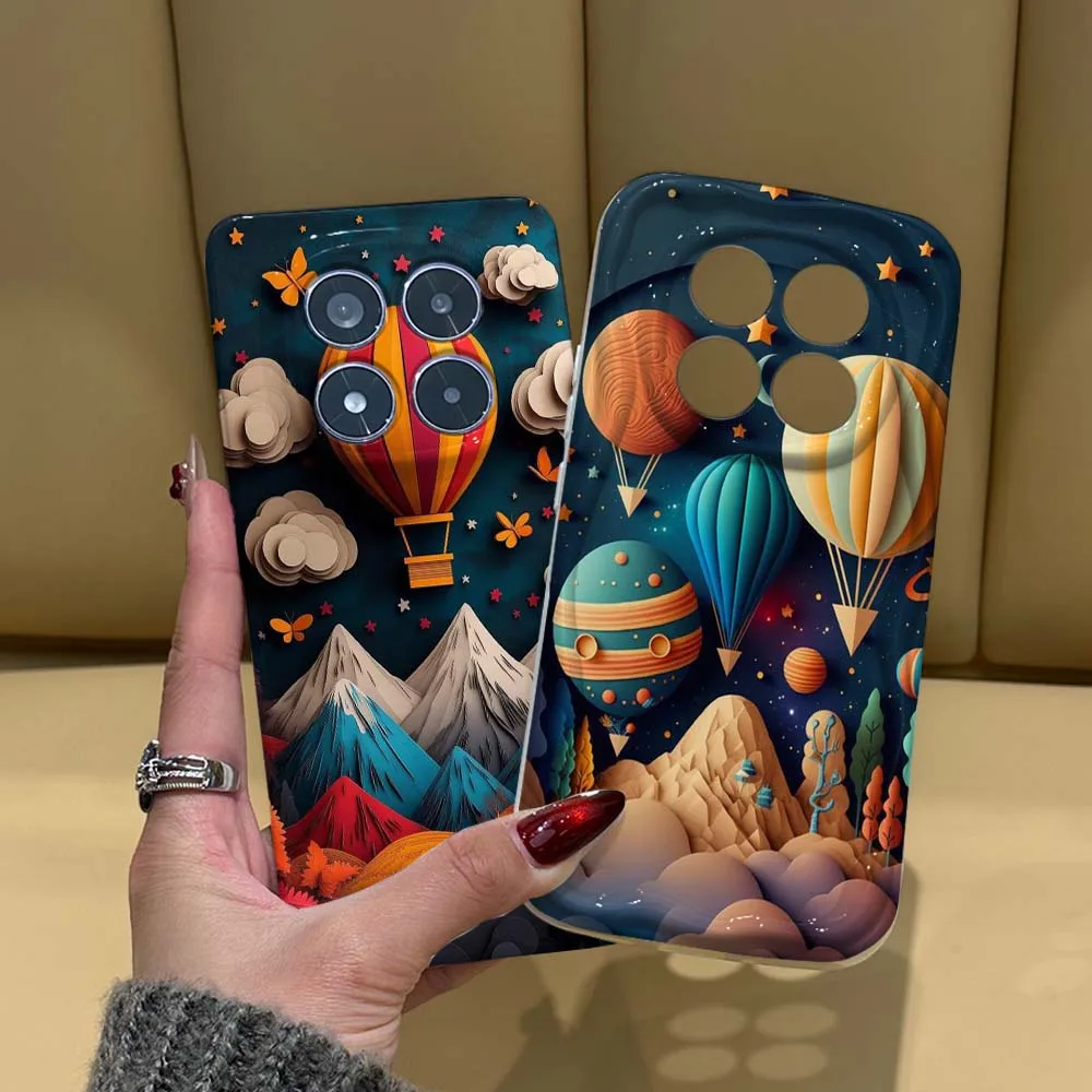 Cartoon Hot Air Balloon Mountain Cover For Xiaomi Redmi Note 15 14 13 12 11 Pro Max Plus 5G 4G Wave Oil Feilin Phone Case
Cartoon Hot Air Balloon Mountain Cover For Xiaomi Redmi Note 15 14 13 12 11 Pro Max Plus 5G 4G Wave Oil Feilin Phone Case