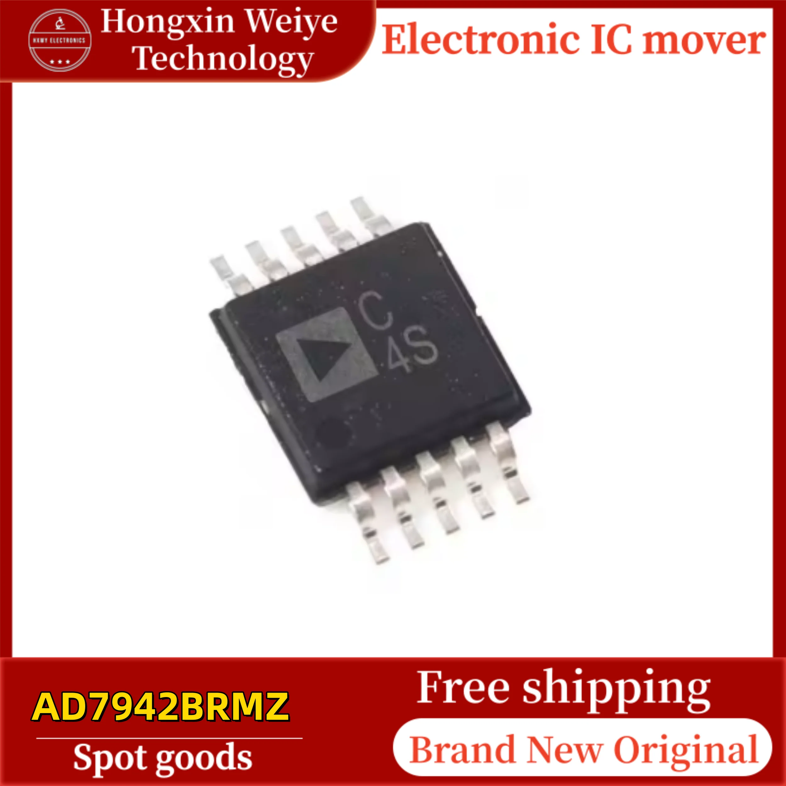 2/5 PCS AD7942BRMZ MSOP-10 Analog-to-Digital Converter ADC Brand New In Stock Free Shipping
2/5 PCS AD7942BRMZ MSOP-10 Analog-to-Digital Converter ADC Brand New In Stock Free Shipping