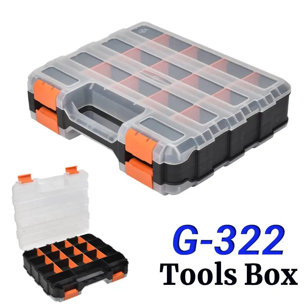 New Double Side Tools Box Organizer Tool Storage Box Multifunctional Portable Tool Box Toolbox Container GJ0052
New Double Side Tools Box Organizer Tool Storage Box Multifunctional Portable Tool Box Toolbox Container GJ0052