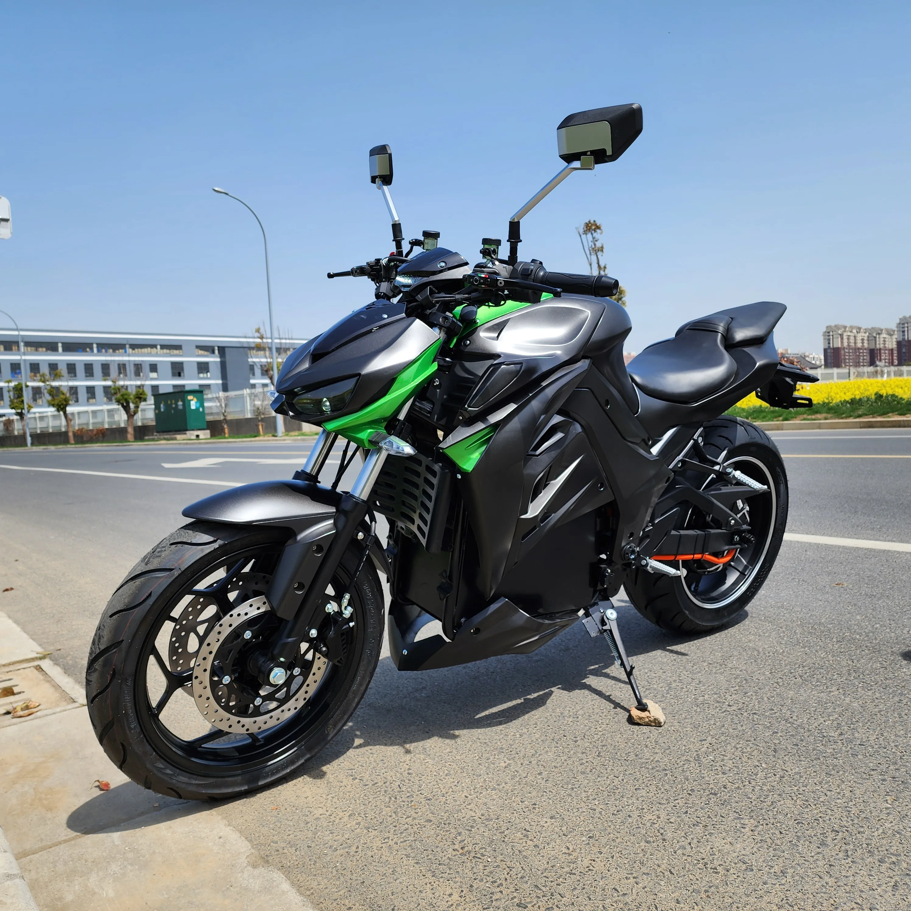 Powerful High-performance Adult Electric Motorcycle Electric Bicycle, Brushless Motor 72V Lithium Battery
Powerful High-performance Adult Electric Motorcycle Electric Bicycle, Brushless Motor 72V Lithium Battery