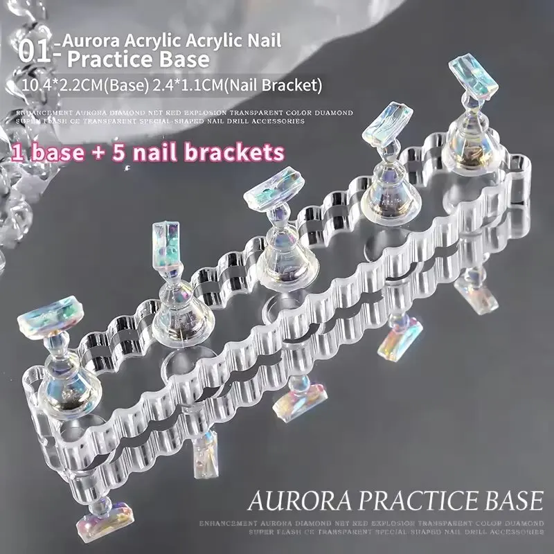 1 Base+5 Grade Aurora Nail Tracks Magnetic Practice High Chessboard Nail Board Display Tool for Showcasing Wearing DIY Exercises
1 Base+5 Grade Aurora Nail Tracks Magnetic Practice High Chessboard Nail Board Display Tool for Showcasing Wearing DIY Exercises