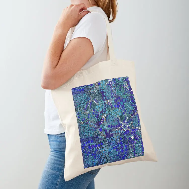 Ocean Aboriginal Art Wilay Designs Tote Bag the tote bag tote bag university large size bags
Ocean Aboriginal Art Wilay Designs Tote Bag the tote bag tote bag university large size bags
