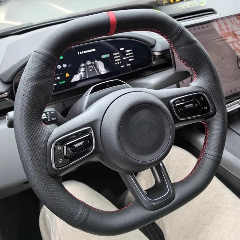 Hand-Stitched Suede Leather Steering Wheel Cover for 2024-2025 ZEEKR 001 7X 007GT MIX 009
Hand-Stitched Suede Leather Steering Wheel Cover for 2024-2025 ZEEKR 001 7X 007GT MIX 009
