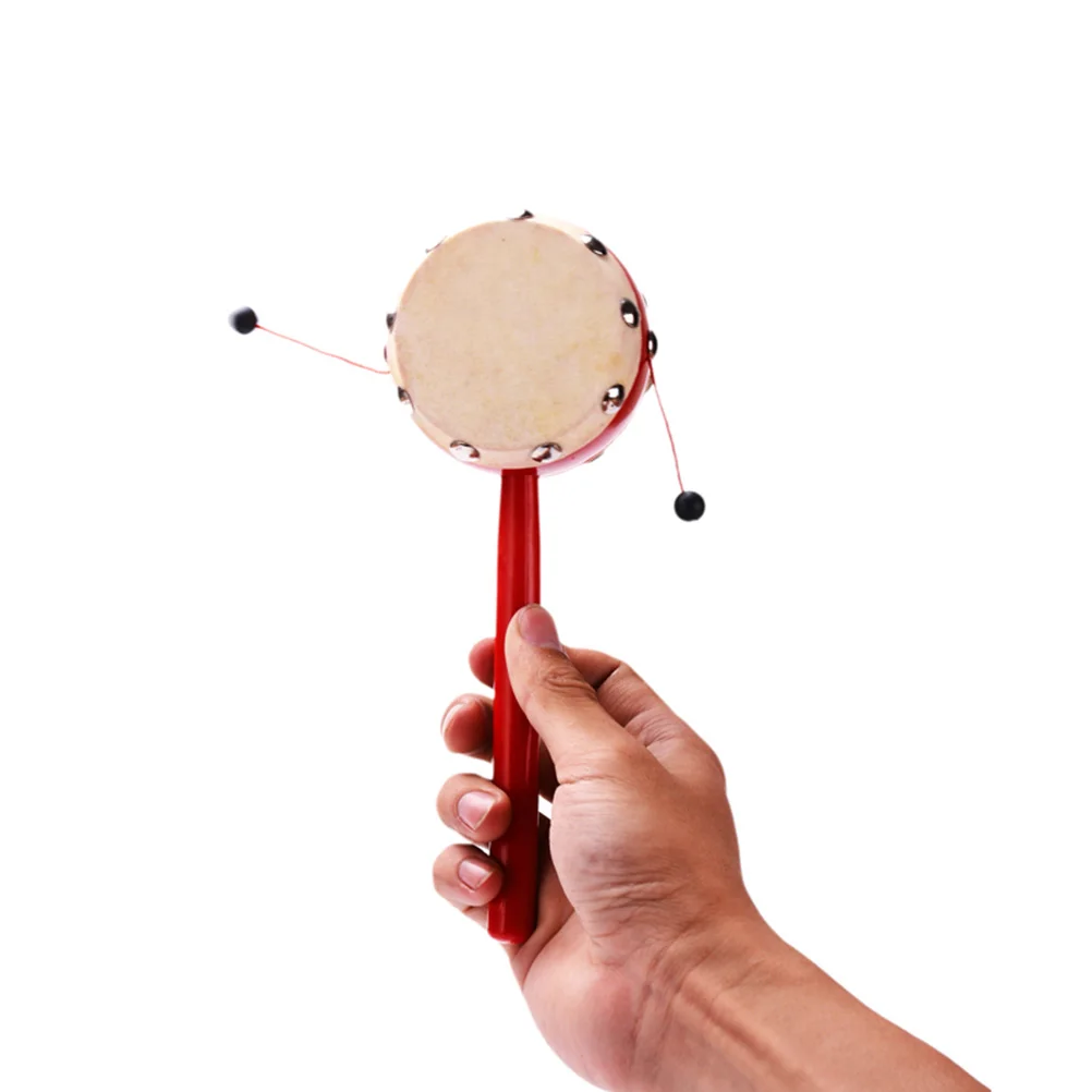2pcs Rattle Drum Toys Lightweight Portable Baby Musical Instrument Shaking Hand Drums Traditional Red Kids Gifts
2pcs Rattle Drum Toys Lightweight Portable Baby Musical Instrument Shaking Hand Drums Traditional Red Kids Gifts