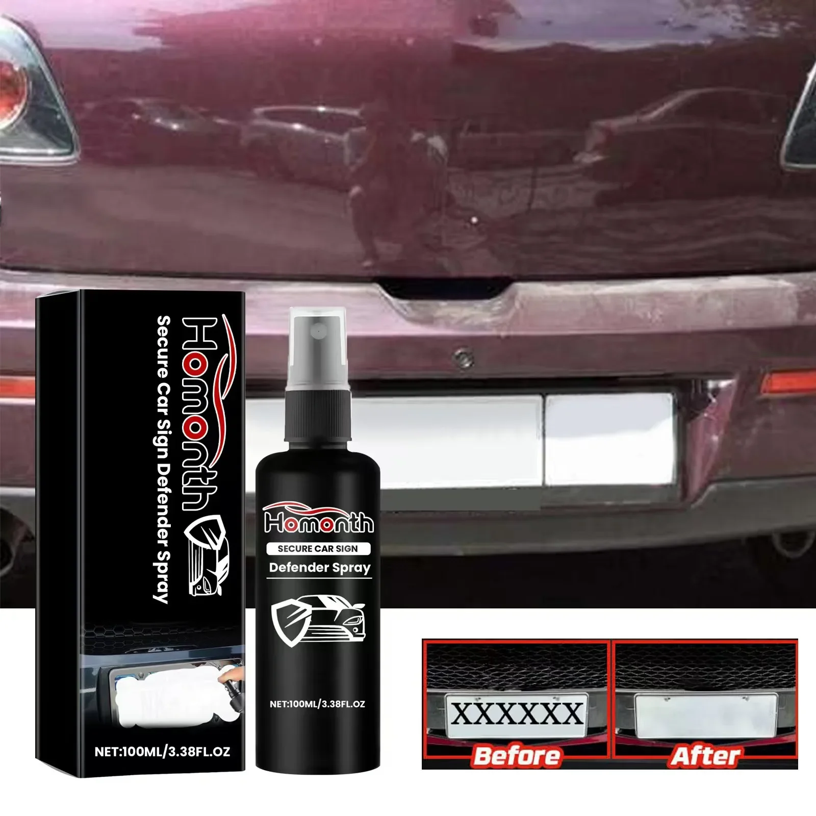 Invisible Licence Plate Sprayer Clear Coat Long Lasting Sprayer Suitable for Most Cars
Invisible Licence Plate Sprayer Clear Coat Long Lasting Sprayer Suitable for Most Cars