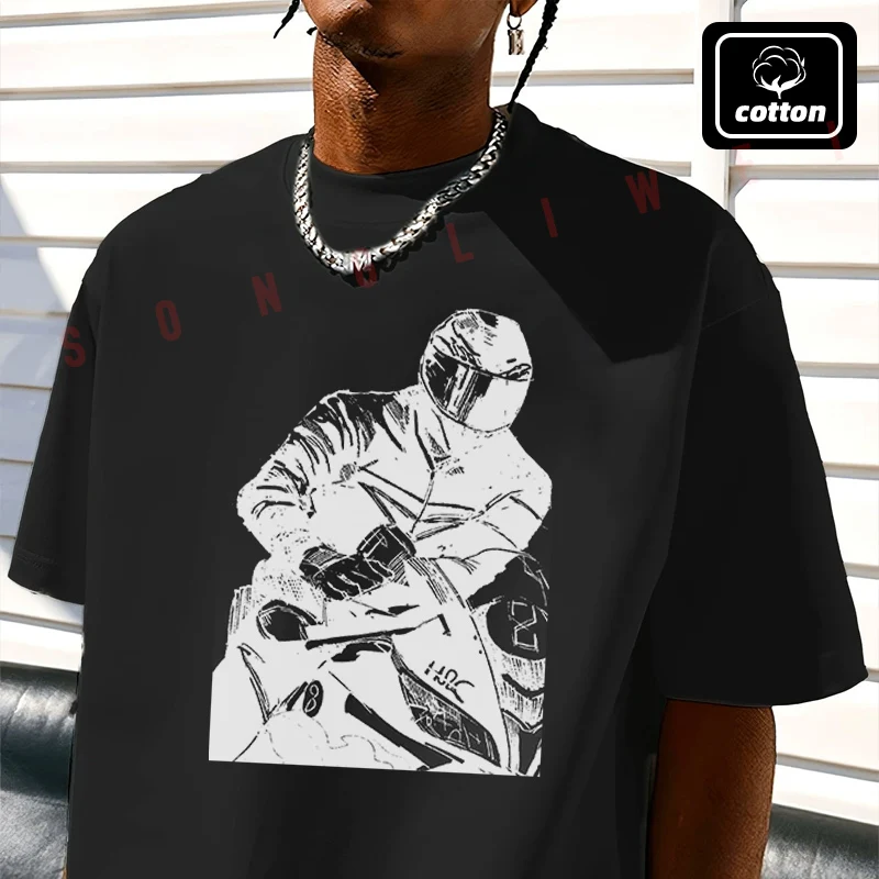 Men's Cotton T-Shirt Vintage Motorcycle Graphic Design Tshirt New Men's Casual O-neck Short Sleeve Tees
Men's Cotton T-Shirt Vintage Motorcycle Graphic Design Tshirt New Men's Casual O-neck Short Sleeve Tees