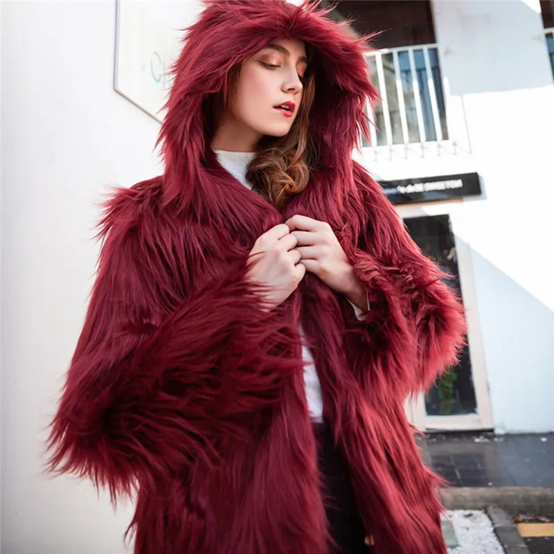ZXRYXGS 2025 New Autumn Winter Hooded Faux Fur Coat Women's Jackets Plush Warm Long Sleeved Trendy Coats
ZXRYXGS 2025 New Autumn Winter Hooded Faux Fur Coat Women's Jackets Plush Warm Long Sleeved Trendy Coats