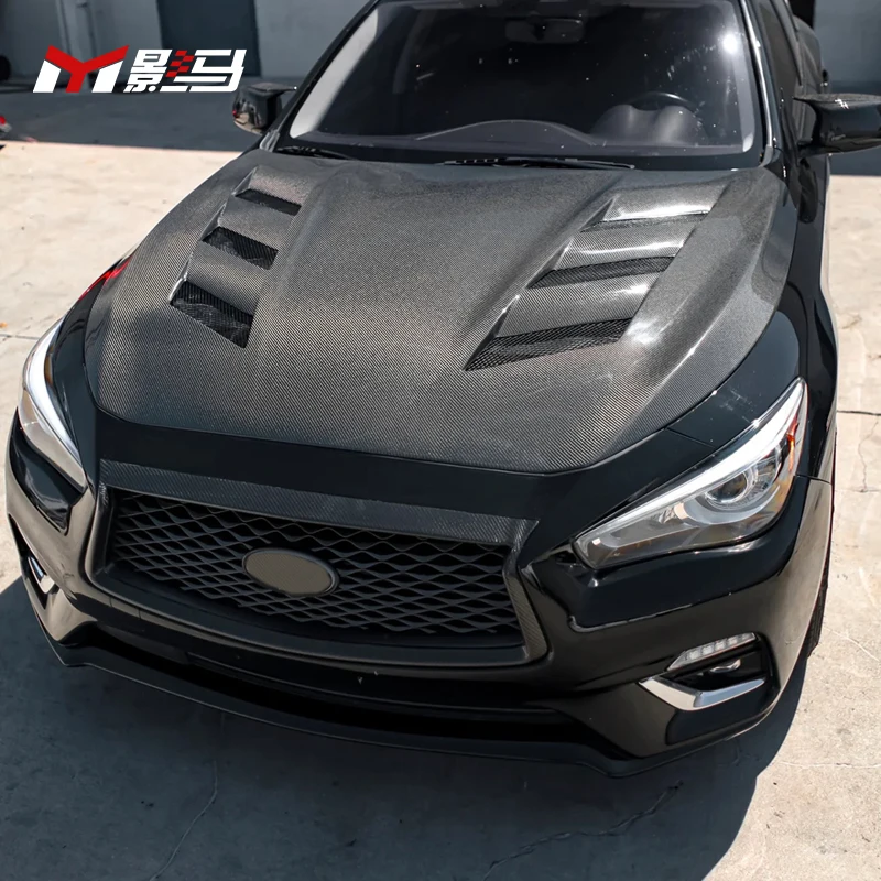Ams Style Carbon Fiber Engine Hood For Infiniti Q50 2014+ Carbon Fiber Fibre Engine Hood Bonnet
Ams Style Carbon Fiber Engine Hood For Infiniti Q50 2014+ Carbon Fiber Fibre Engine Hood Bonnet