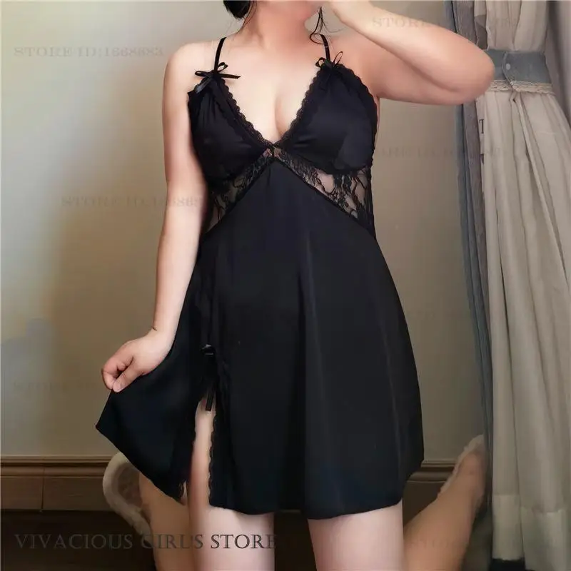 Женская ночная рубашка больших размеров 3XL 4XL, сорочка, одежда для сна, сексуальная перспективная кружевная ночная рубашка на подтяжках, нижнее белье, шелковистая атласная домашняя одежда
Женская ночная рубашка больших размеров 3XL 4XL, сорочка, одежда для сна, сексуальная перспективная кружевная ночная рубашка на подтяжках, нижнее белье, шелковистая атласная домашняя одежда