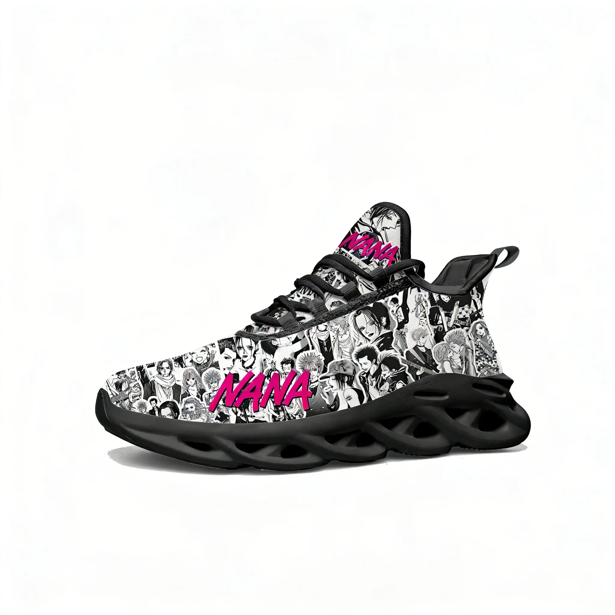 NANA Lace Mesh Shoes Flat Sneaker Man Women Sport Running Shoes Sport Sneakers Comfortable Fashion Cartoon Personalized Footwear
NANA Lace Mesh Shoes Flat Sneaker Man Women Sport Running Shoes Sport Sneakers Comfortable Fashion Cartoon Personalized Footwear
