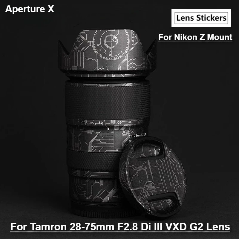 For Tamron 28 75 g2 Lens Skin 28-75 F2.8 G2 Z Mount Lens Sticker 2875 Cover Film 28-75mm F/2.8 Di III VXD G2 Skin
For Tamron 28 75 g2 Lens Skin 28-75 F2.8 G2 Z Mount Lens Sticker 2875 Cover Film 28-75mm F/2.8 Di III VXD G2 Skin