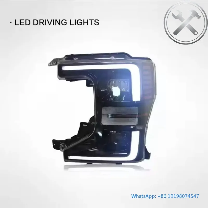 2020-2024 Heavy Pickup Truck Retrofitted Full LED Headlights Assembly Day Running Light Turn Signal 6000K Waterproof Auto Part
2020-2024 Heavy Pickup Truck Retrofitted Full LED Headlights Assembly Day Running Light Turn Signal 6000K Waterproof Auto Part