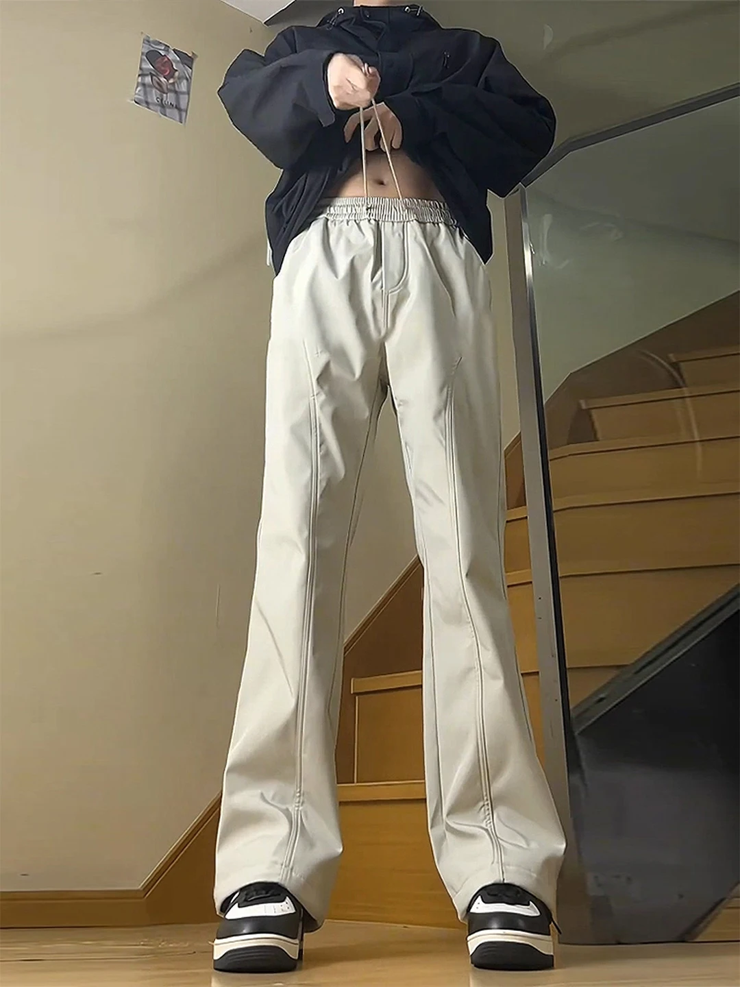 Мужские водонепроницаемые походные брюки для активного отдыха, осенне-зимние, прямые, в американском стиле, с флисовой подкладкой, повседневные брюки-карго
Мужские водонепроницаемые походные брюки для активного отдыха, осенне-зимние, прямые, в американском стиле, с флисовой подкладкой, повседневные брюки-карго