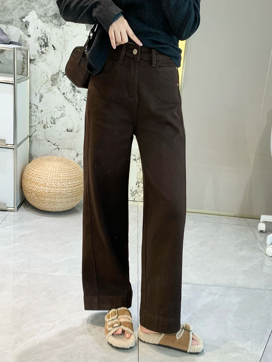 Женские прямые джинсы на подкладке с высокой талией, хлопковая эластичная ткань, теплая осенне-зимняя новинка, слинг...
Женские прямые джинсы на подкладке с высокой талией, хлопковая эластичная ткань, теплая осенне-зимняя новинка, слинг...