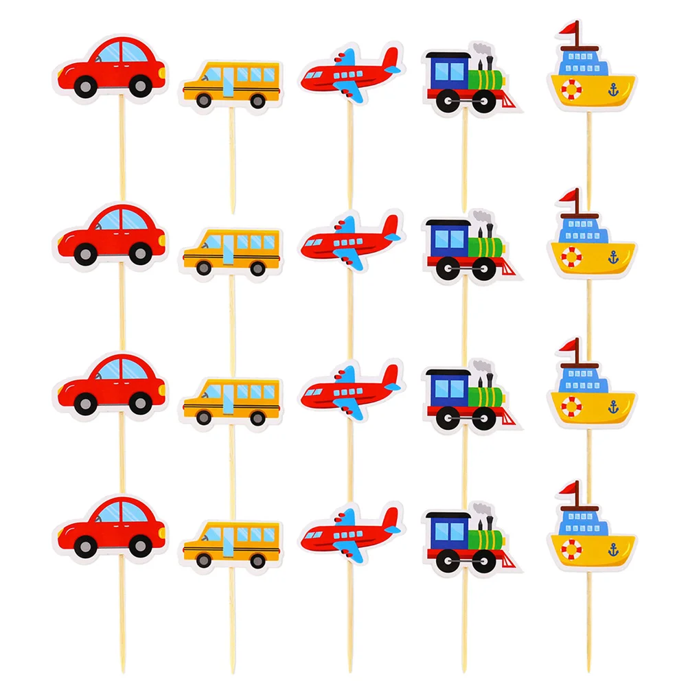 20 Pcs Cute Car Decor Bus Cupcake Topper Bamboo Construction Birthday Party Favors
20 Pcs Cute Car Decor Bus Cupcake Topper Bamboo Construction Birthday Party Favors