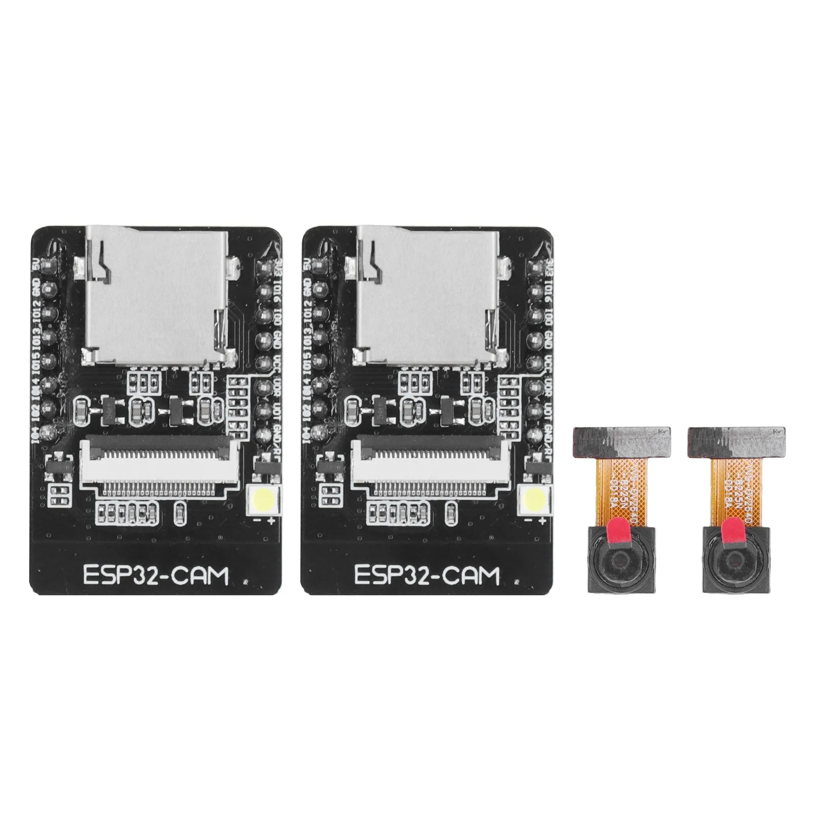 2Pcs ESP32 CAM Development Module WiFi Bluetooth 2 in 1 Camera Board Electronic Component
2Pcs ESP32 CAM Development Module WiFi Bluetooth 2 in 1 Camera Board Electronic Component