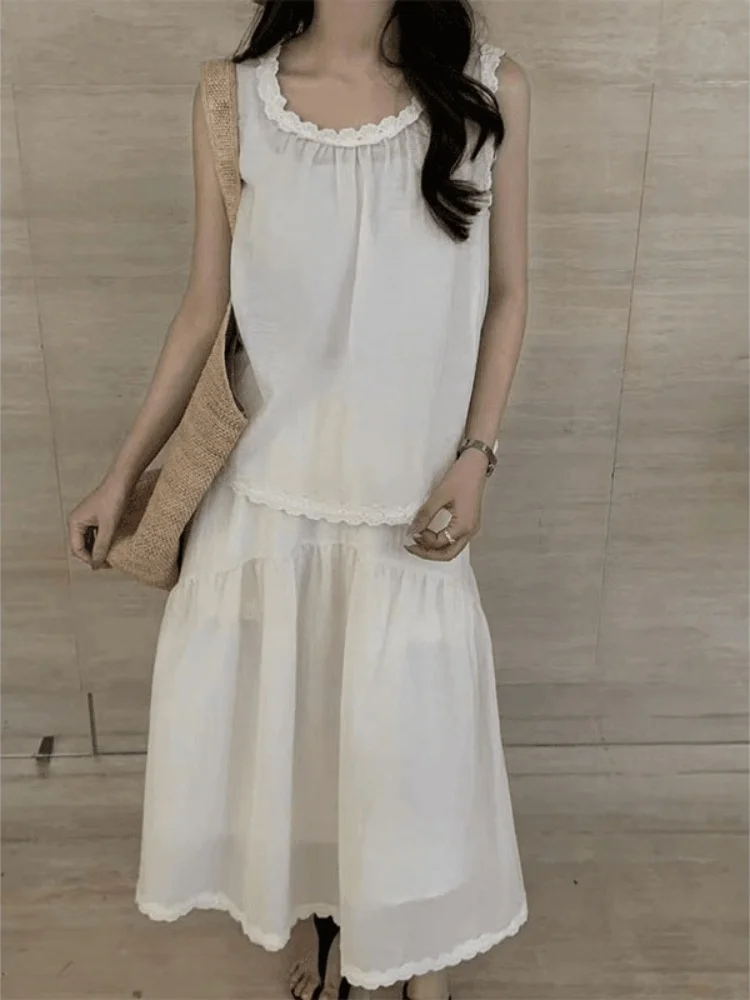 Sweet Sle Age-Defng Women's Faion Set Unique f-Skirt Loose Top Trendy ort-Sve Round-Ne Casual Summer Outfit
Sweet Sle Age-Defng Women's Faion Set Unique f-Skirt Loose Top Trendy ort-Sve Round-Ne Casual Summer Outfit